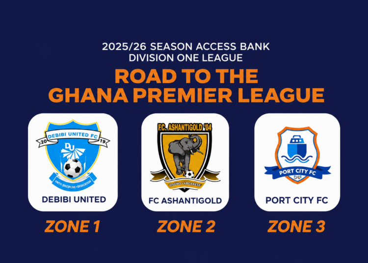 New Era for Ghana Football as Port City FC, AshantiGold ’04 and Debibi United Secure Historic GPL Promotion