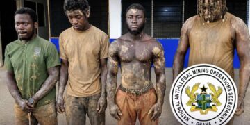 NAIMOS Arrests Four Armed Illegal Miners in Ongoing Ankobra River Crackdown
