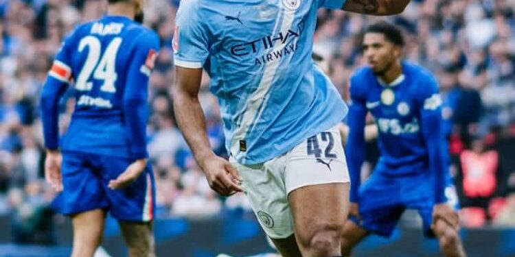 Antoine Semenyo scored the decisive goal as Manchester City defeated Chelsea F.C. to clinch the FA Cup title.
