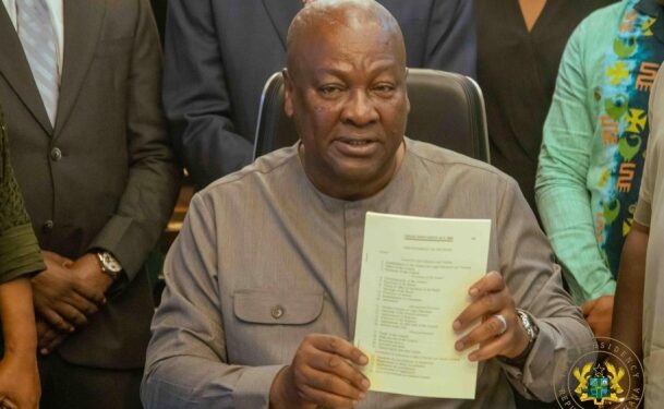 President John Dramani Mahama Announces End of SHS Double Track System by 2027