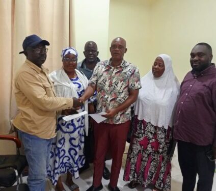 Afoko Supports Completion of Volta NPP Office with 400 Bags of Cement and GH¢30,000